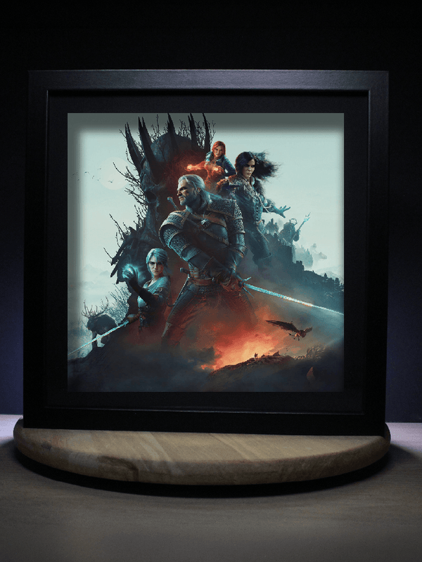 Diorama The Witcher 3 : Wild Hunt – Déco Murale