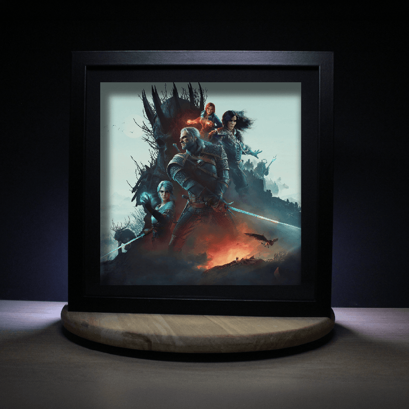 Diorama The Witcher 3 : Wild Hunt – Déco Murale