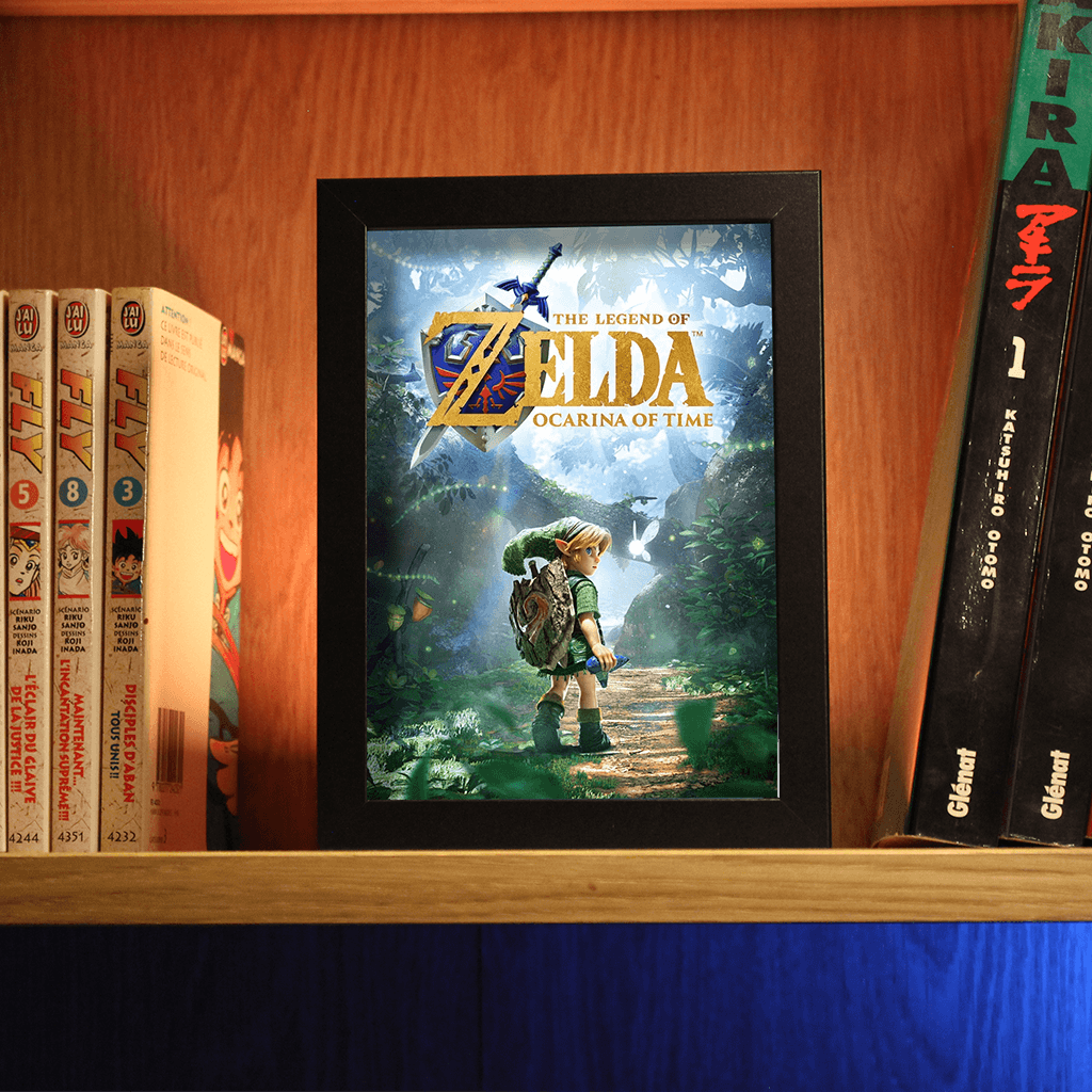 Diorama Zelda: Ocarina of Time – Forêt Kokiri Lumineuse