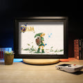 Diorama Zelda: Ocarina of Time – Link & Navi Lumineux