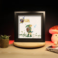 Diorama Zelda: Ocarina of Time – Link & Navi Lumineux