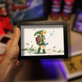 Diorama Zelda: Ocarina of Time – Link & Navi Lumineux