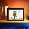 Diorama Zelda: Ocarina of Time – Link & Navi Lumineux