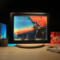 Dioramax - Cadre lumineux LED Cairn Déco Gaming-room | Tableau Cairn| Affiche jeux vidéo | Idée cadeau gamer | Retro-gaming