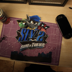 Dioramax - Cadre lumineux LED Sly 2 | Déco Gaming-room | Tableau lumineux | Affiche jeux vidéo | Idée cadeau gamer | Retro-gaming