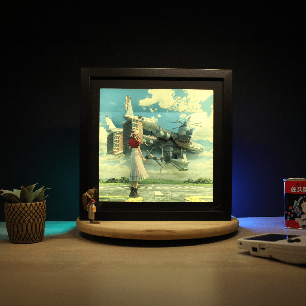 Diorama – Final Fantasy VII Remake – Déco murale
