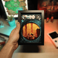Dioramax - Cadre lumineux LED Grandia Déco Gaming-room | Tableau grandia| Affiche jeux vidéo | Idée cadeau gamer | Retro-gaming
