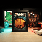 Dioramax - Cadre lumineux LED Grandia Déco Gaming-room | Tableau grandia| Affiche jeux vidéo | Idée cadeau gamer | Retro-gaming