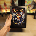 Dioramax - Cadre lumineux LED Rayman | Déco Gaming-room | Tableau lumineux | Affiche jeux vidéo | Idée cadeau gamer | Retro-gaming