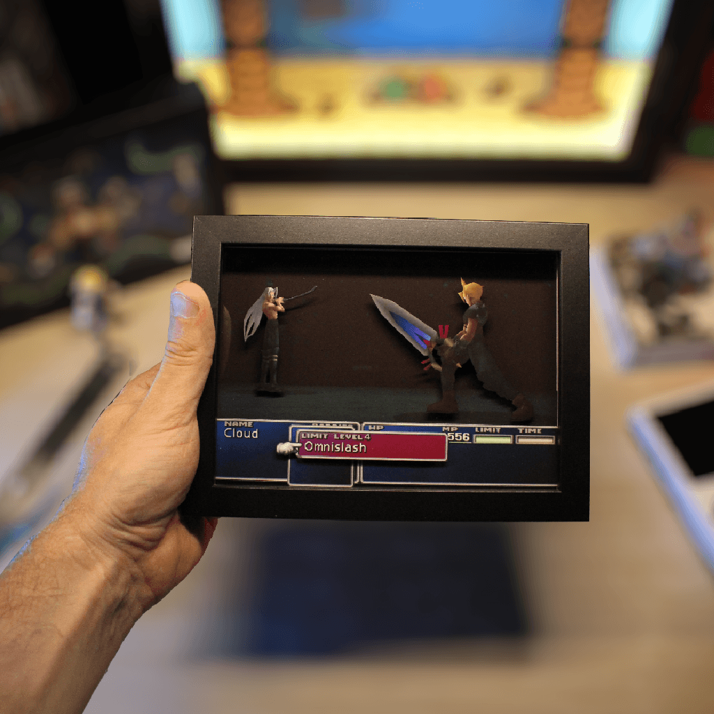 Diorama – Final Fantasy 7 – Déco Murale