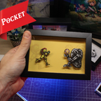 Dioramax - Cadre lumineux LED Super Metroid | Déco Gaming-room | Tableau lumineux | Affiche jeux vidéo | Idée cadeau gamer | Retro-gaming