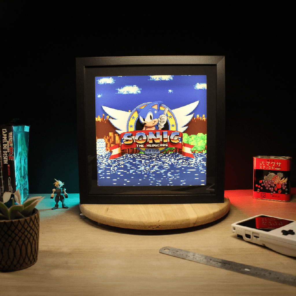Diorama – Sonic the Hedgehog – Déco Murale