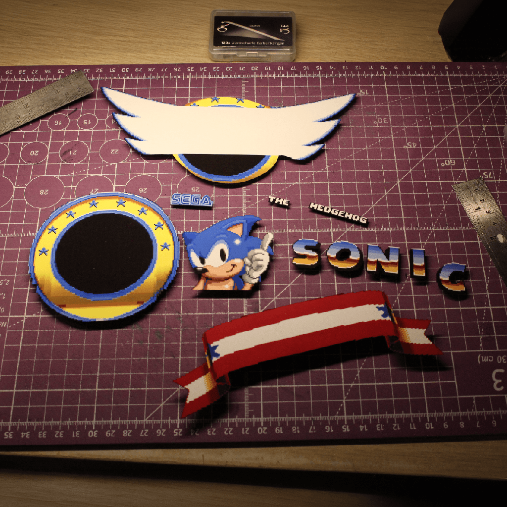 Diorama – Sonic the Hedgehog – Déco Murale