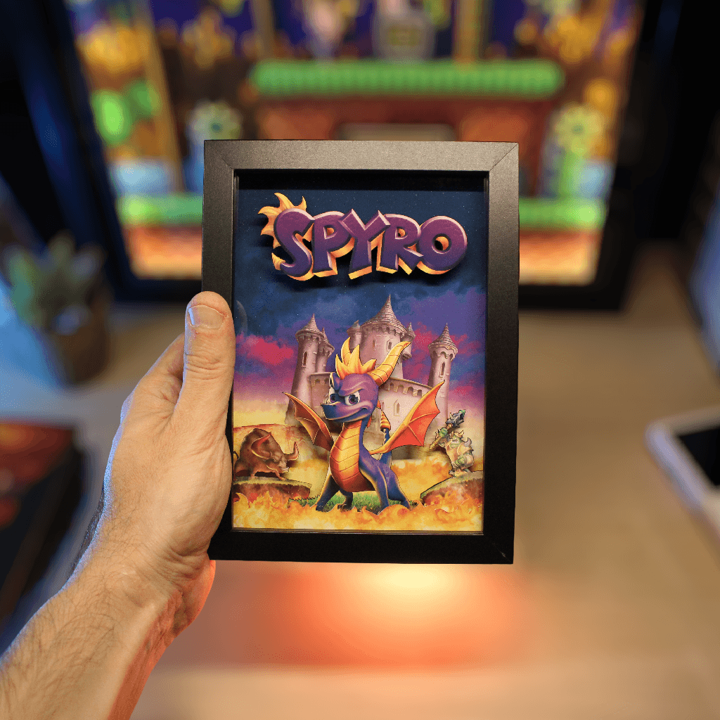 Diorama – Spyro the Dragon – Déco Murale