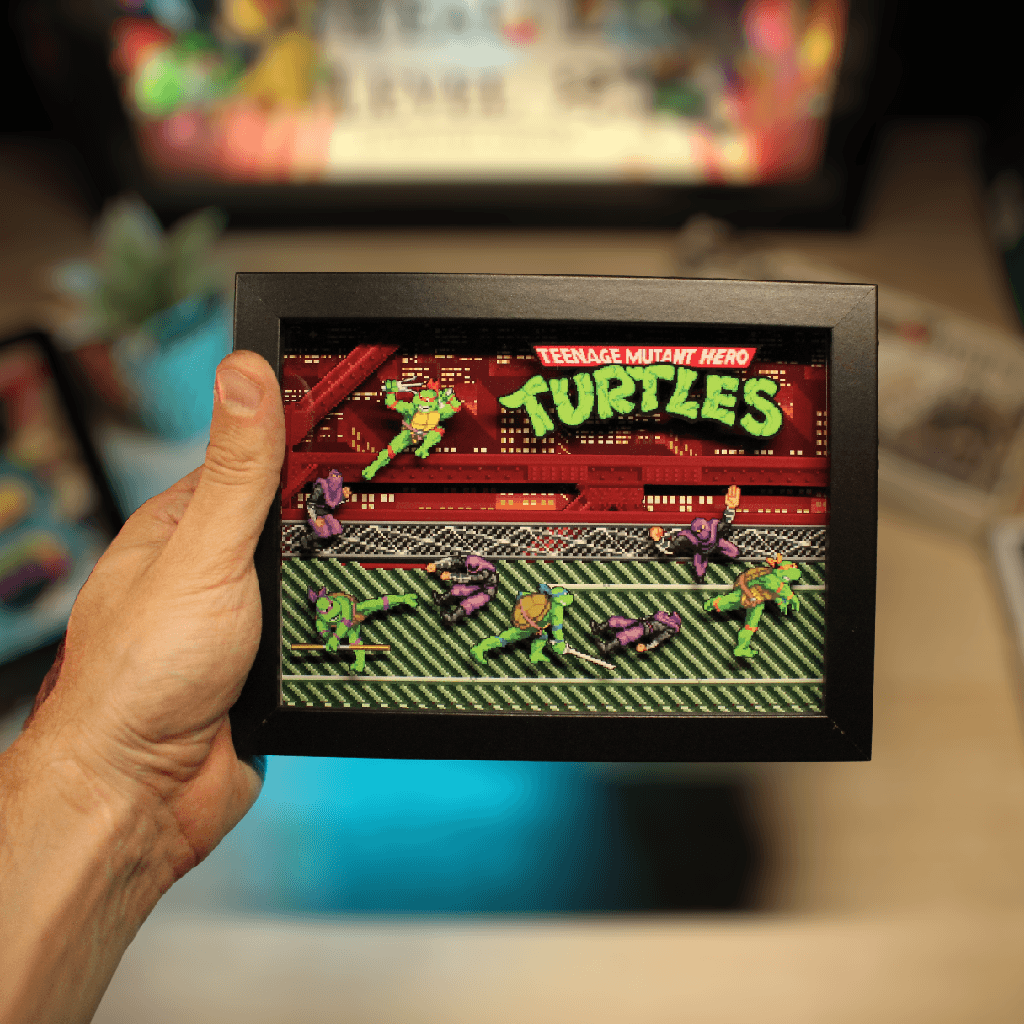 Diorama – Tortues Ninja – Déco Murale