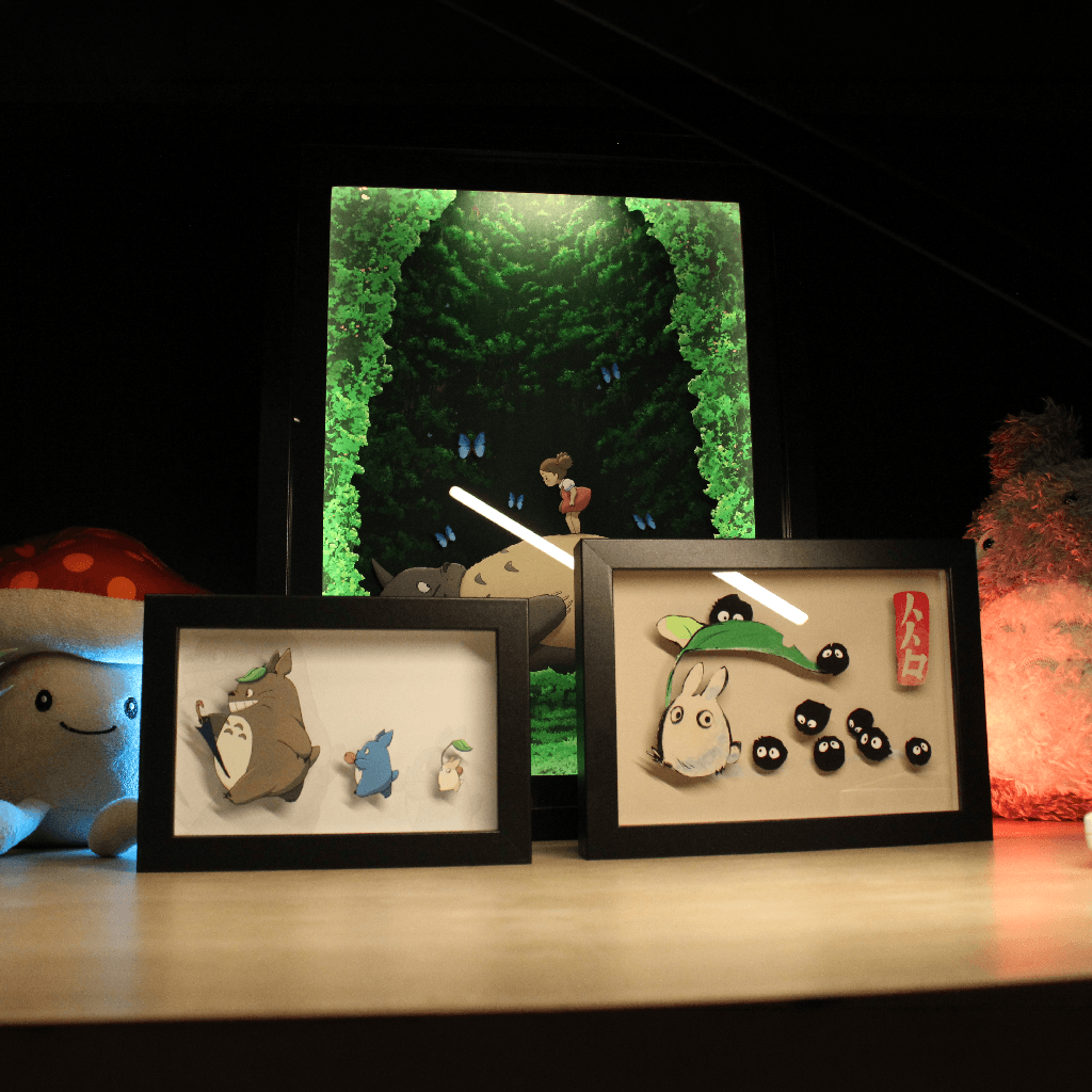 Diorama – Mon Voisin Totoro – Déco murale