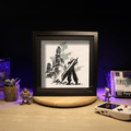 Diorama Final Fantasy VII – Cloud à Midgar