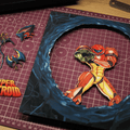 Diorama Super Metroid – Samus Lumineux