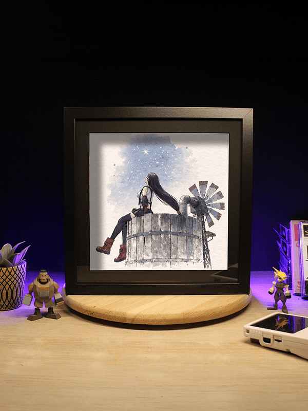 Diorama Final Fantasy VII – Tifa au Moulin