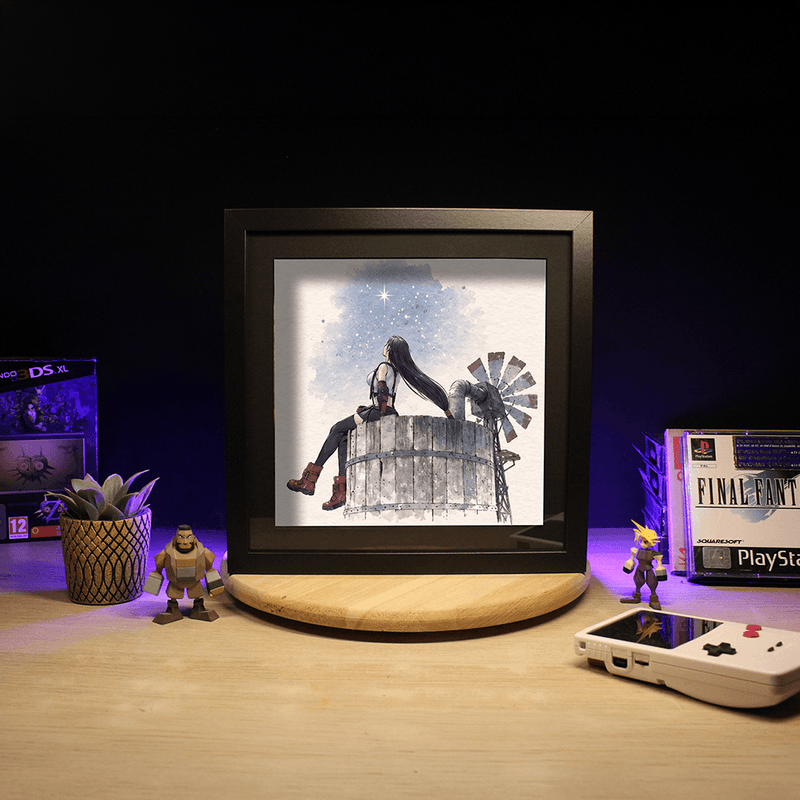Diorama Final Fantasy VII – Tifa au Moulin