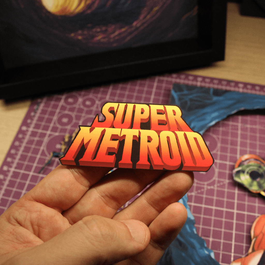 Diorama Super Metroid – Samus Lumineux