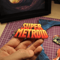 Diorama Super Metroid – Samus Lumineux