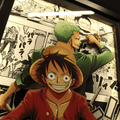 Diorama One Piece – Luffy & Zoro Lumineux
