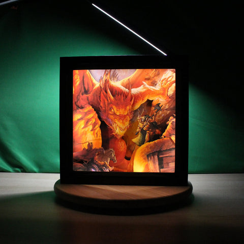 Diorama Shadowbox Donjons et Dragons