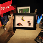 Dioramax - Cadre lumineux LEDDonkey Kong | Déco Gaming-room | Tableau lumineux | Affiche jeux vidéo | Idée cadeau gamer | Retro-gaming
