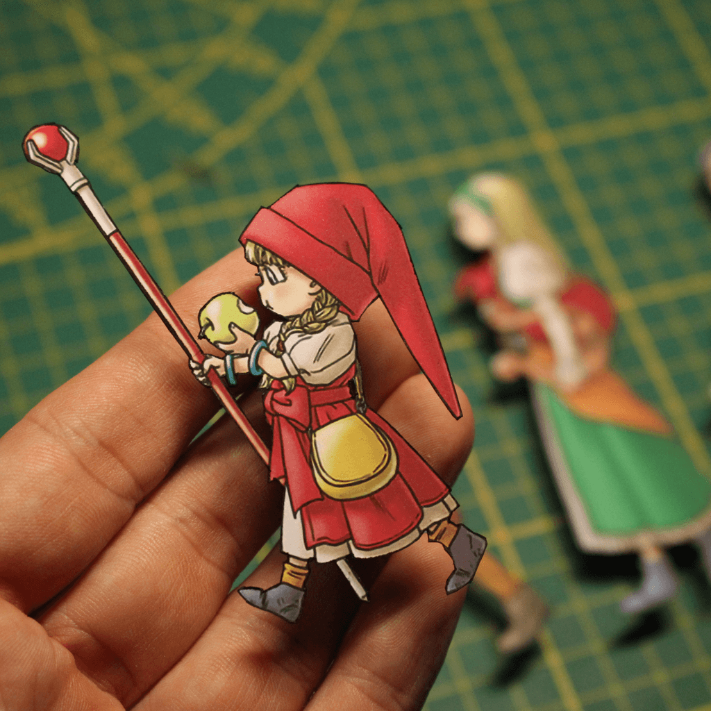 Dioramax - Cadre lumineux LED Dragon Quest 11 | Déco Gaming-room | Tableau lumineux | Affiche jeux vidéo | Idée cadeau gamer | Retro-gaming