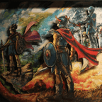 Dioramax - Cadre lumineux LED Dragon quest 3 | Déco Gaming-room | Tableau lumineux | Affiche jeux vidéo | Idée cadeau gamer | Retro-gaming
