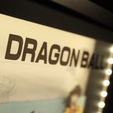 Diorama Dragon Ball, déco gaming room, cadre lumineux