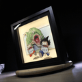 Dioramax - Cadre lumineux LED Dragon Ball | Déco Gaming-room | Tableau lumineux | Affiche jeux vidéo | Idée cadeau gamer | Retro-gaming