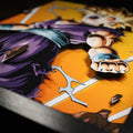 Dioramax - Cadre lumineux LED DBZ Gohan | Déco Gaming-room | Tableau lumineux | Affiche jeux vidéo | Idée cadeau gamer | Retro-gaming