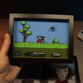 Dioramax - Cadre lumineux LED Duck Hunt | Déco Gaming-room | Tableau lumineux | Affiche jeux vidéo | Idée cadeau gamer | Retro-gaming