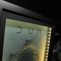 Dioramax - Cadre lumineux LED Dune | Déco Gaming-room | Tableau lumineux | Affiche jeux vidéo | Idée cadeau gamer | Retro-gaming