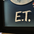 Dioramax - Cadre lumineux LED E.T | Déco Gaming-room | Tableau lumineux | Affiche jeux vidéo | Idée cadeau gamer | Retro-gaming