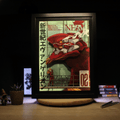 Dioramax - Cadre lumineux LED Evangelion | Déco Gaming-room | Tableau lumineux | Affiche jeux vidéo | Idée cadeau gamer | Retro-gaming
