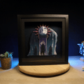 Dioramax - Cadre lumineux LED Clair obscur Expedition 33 | Déco Gaming-room | Tableau lumineux | Affiche jeux vidéo | Idée cadeau gamer | Retro-gaming