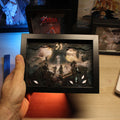 Dioramax - Cadre lumineux LED Expedition 33 | Déco Gaming-room | Tableau lumineux | Affiche jeux vidéo | Idée cadeau gamer | Retro-gaming
