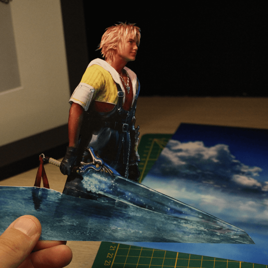 Dioramax - Cadre lumineux LED FF10 | Déco Gaming-room | Tableau lumineux | Affiche jeux vidéo | Idée cadeau gamer | Retro-gaming
