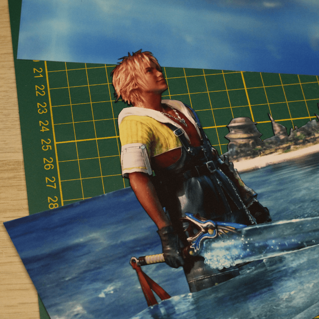 Dioramax - Cadre lumineux LED FF10 | Déco Gaming-room | Tableau lumineux | Affiche jeux vidéo | Idée cadeau gamer | Retro-gaming