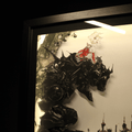 Dioramax - Cadre lumineux LED FF6 Amano | Déco Gaming-room | Tableau lumineux | Affiche jeux vidéo | Idée cadeau gamer | Retro-gaming