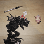 Dioramax - Cadre lumineux LED FF6 Amano | Déco Gaming-room | Tableau lumineux | Affiche jeux vidéo | Idée cadeau gamer | Retro-gaming