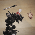 Dioramax - Cadre lumineux LED FF6 Amano | Déco Gaming-room | Tableau lumineux | Affiche jeux vidéo | Idée cadeau gamer | Retro-gaming