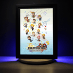 Diorama Final Fantasy Theatrhythm, déco gaming, cadre lumineux