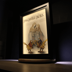 Diorama Final Fantasy Tactics, déco gaming room, ps1, cadre lumineux