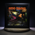 Dioramax - Cadre lumineux LED Fera effect | Déco Gaming-room | Tableau lumineux | Affiche jeux vidéo | Idée cadeau gamer | Retro-gaming