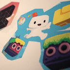 Dioramax - Cadre lumineux LED Fez | Déco Gaming-room | Tableau lumineux | Affiche jeux vidéo | Idée cadeau gamer | Retro-gaming