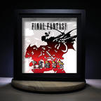 Dioramax - Cadre lumineux LED FF
| Déco Gaming-room | Tableau lumineux | Affiche jeux vidéo | Idée cadeau gamer | Retro-gaming